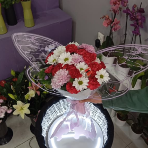 Kelebek Kağıtlı Buket